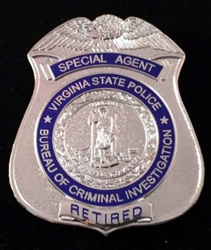 Special Agent Retired Badge